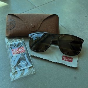 Ray-Ban RB4147 Boyfriend Sunglasses Light Havana